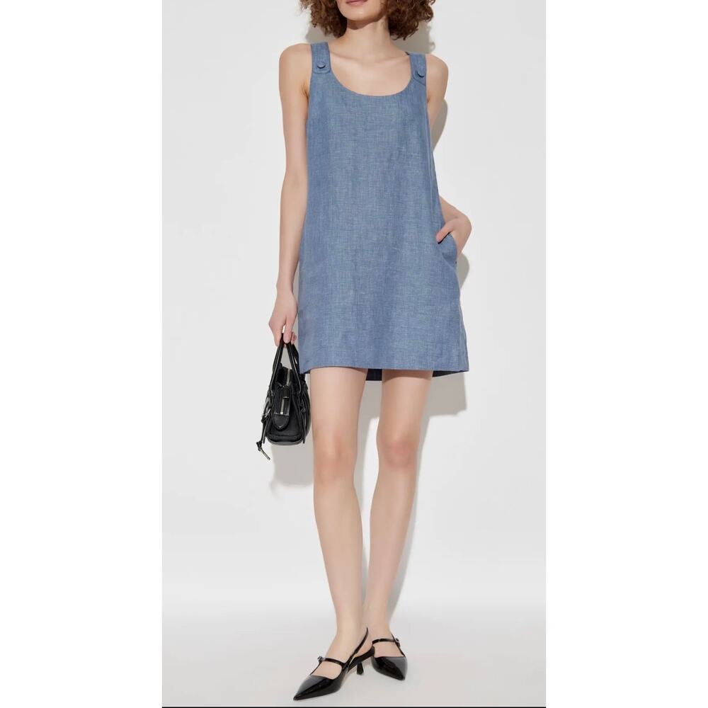 Posse Thea Linen Mini Dress